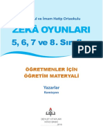 ZEKA OYUNLARI 5,6,7 Ve 8. Sınıflar