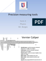 Precision Measuring Tools