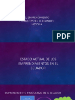 Emprendimiento Productivo en Ecuador 