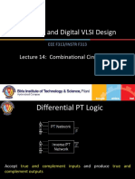 Analog and Digital VLSI Design: Lecture 14: Combinational Circuit Design