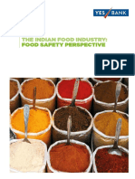 BRC Global Standards - Yes Bank The Indian Food Industry Food Safety Perspective