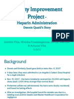 Qi Presentation Heparin Administration