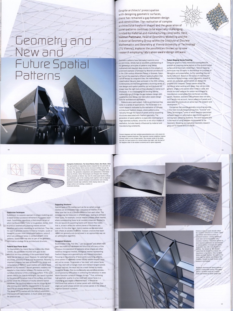 Geometry and New and Future Spatial Patterns | PDF