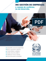 TÓPICOS SOBRE GESTIÓN DE EMPRESAS: Sucesión Familiar, Manejo de Confictos, Resiliencia, Teorías Del Desarrollo, Complejidad