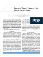 IoT Framework Financial Services