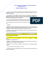 Decreto Supremo 13-93-AG - Cooperativas