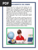 Fundamentos Del Deber