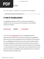 O Que é Usabilidade_ - Tableless