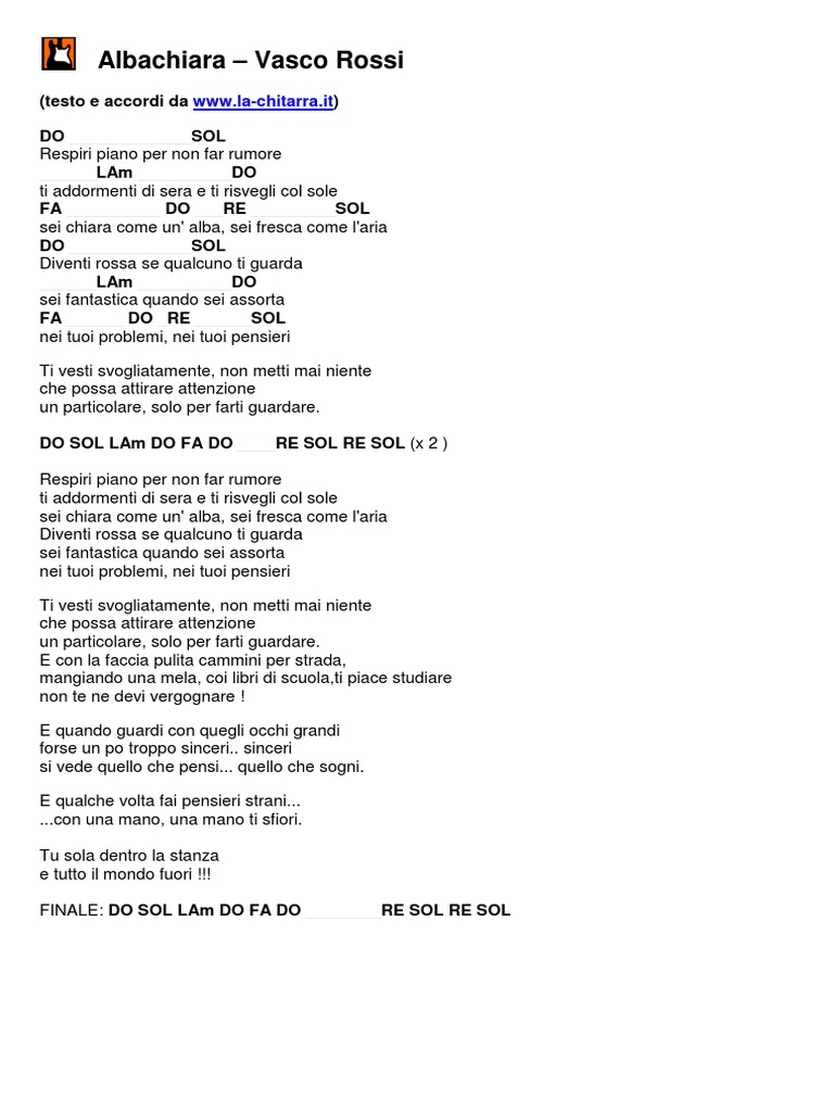 Rossi Vasco Albachiara