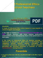 Code of Professional Ethics For School Teachers