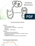 Aula - Genética de Bactérias