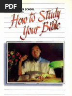 Download  How To Study Your Bible by Ryan ONeil  Seaton SN36596597 doc pdf