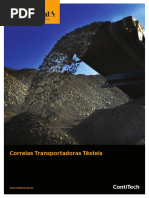 Catálogo Correias Transportadoras Têxteis