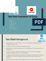 Tata Steel's Acquisition of Corus