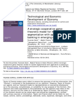 A Strategic Cooperative Game-Theoretic Model For Market Segmentation With Application To Banking in Emerging Economies