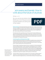 Black Swans and Barrels How To Think About The Future of Oil Prices