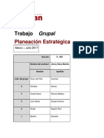 Trabajo Planeación Estratégica 