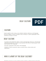 Deaf Culture