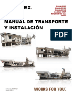 Manual Transport TEREX 140 PDF