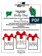 Holly Day: at Sheep's Clothing