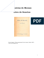Livro de Sonetos - Vinícius de Moraes