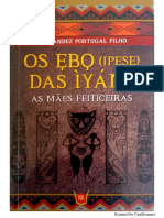 Os Ebo (Ipese) Das Iyami - As Mães Feiticeiras - Fernandez Portugal Filho