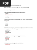 Contoh Soal Untuk Pelajaran Elektronika Dasar