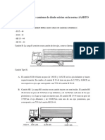 Cuántos Tipos de Camiones de Diseño Existen en La Norma AASHTO y El RNE