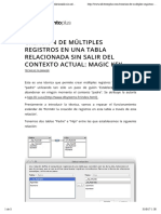 Creación de múltiples registros en una tabla relacionada sin salir del contexto actual