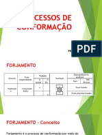 Aula08 - Processos de Conformação