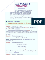 Ratio and Proportion - 2