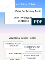 Value For Money Audit
