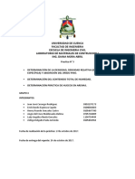 Informe 3. Determinacion de Densidades, Humedad y Vacios.