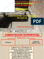 Cimentaciones superficiales en suelos: zapatas, losas y parámetros de diseño