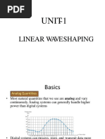 Linear Wave Shaping