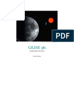 Gilese 581: Habitable Planet