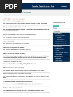 APPS DBA Interview Questions - Oracle DBA
