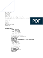 Laboratory Values