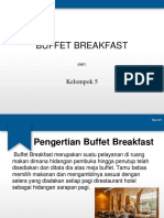Buffet Breakfast