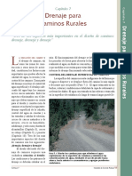 Drenaje para Caminos Rurales