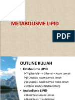 Metabolisme LIPID (Pertemuan 8 & 9)