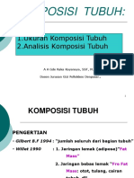 Komposisi Tubuh (Ukuran Dan Analisa Komposisi Tubuh