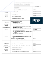 Prova Final de Ingles A Nivel de Escola 6ano Oral PDF