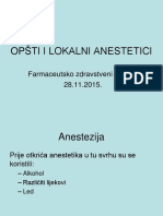Anestetici