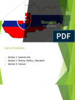 Slovakia - Geography Presentation 1