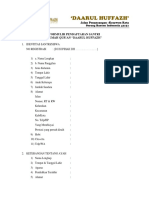 PDF Formulir Pendaftaran Santri - Peraturan - Kuisioner Daarul Huffazh