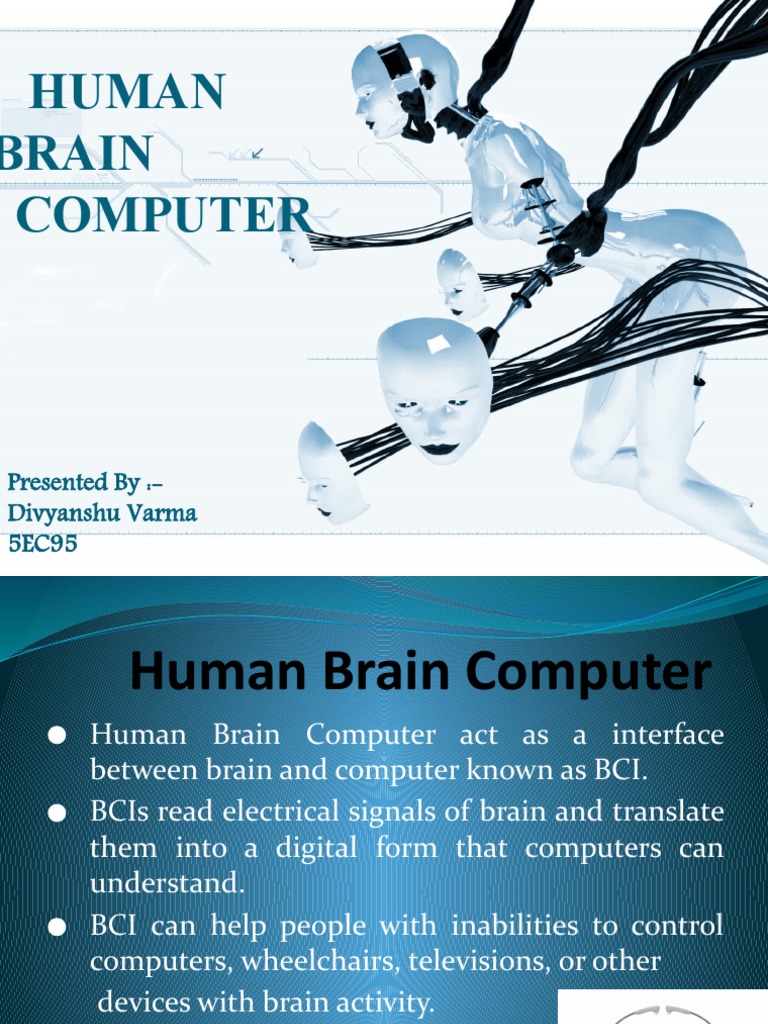 Human Brain-Computer Interface Overview | PDF | Brain | Computational ...