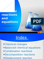 Chemical Reactions and Equations