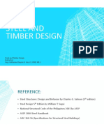 Introduction To Steel and Timber Design