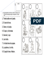 1. Control Acumulativo de Lectura. l a ñ.